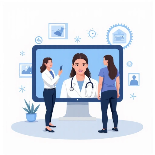 Icon representing online consultations